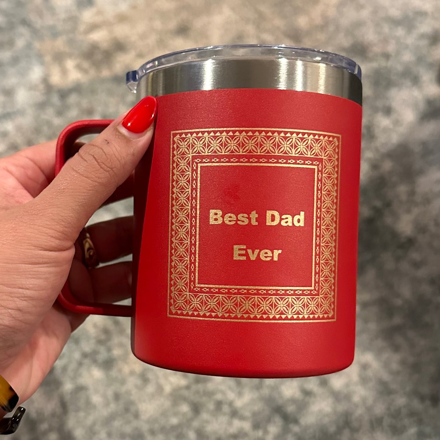 “Best Dad Ever” Cup