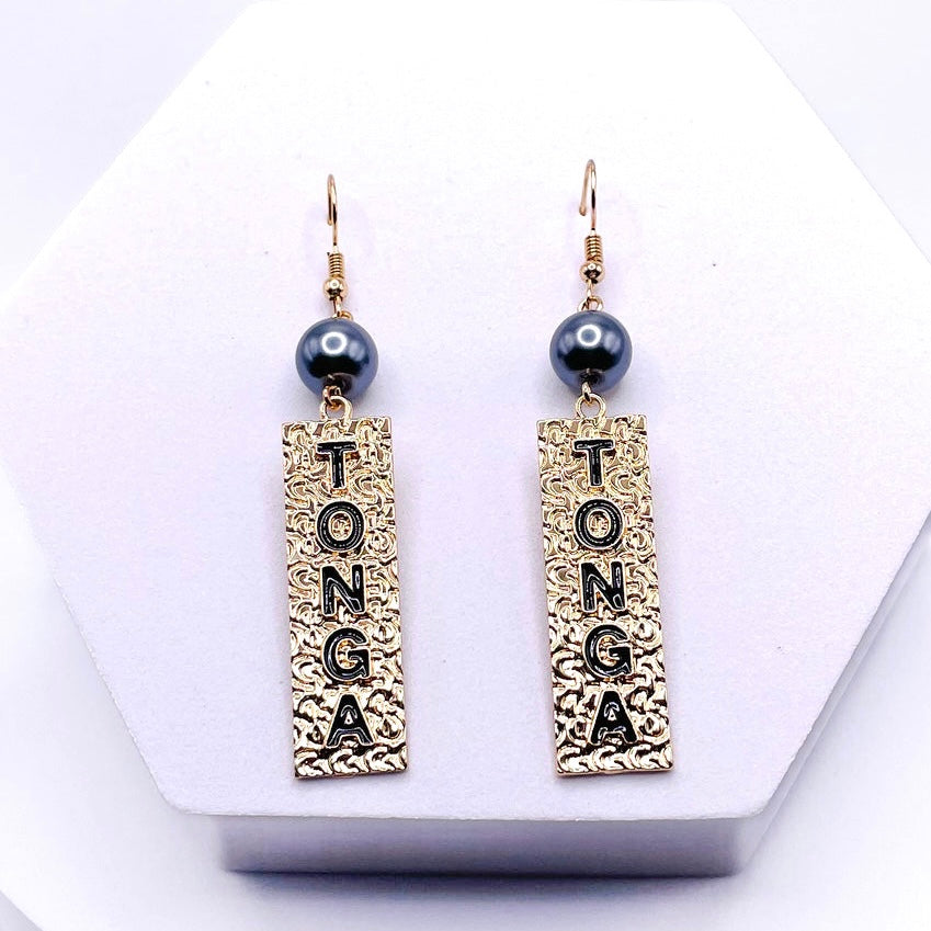 Tonga Dangle Earrings